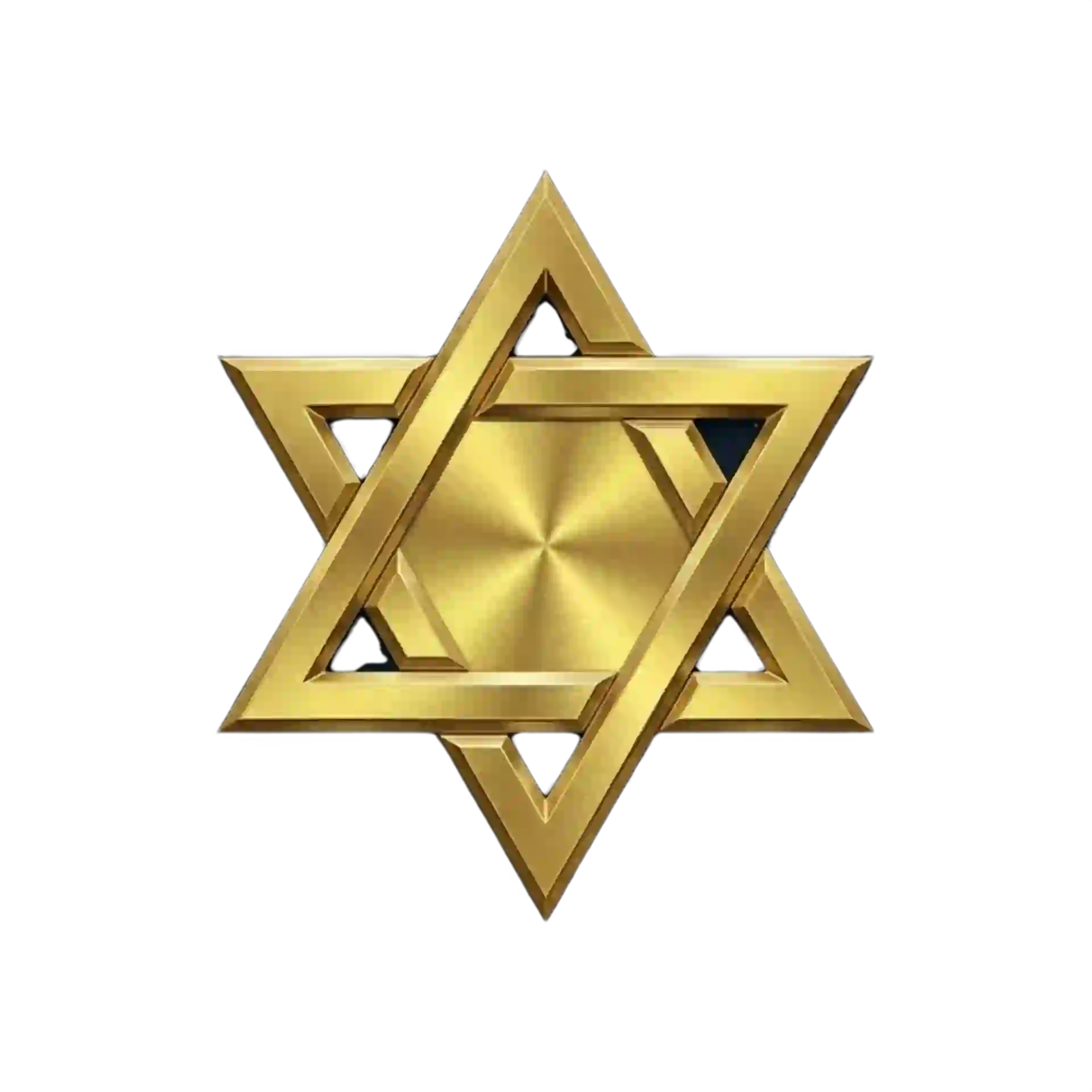 אייקון מגן דוד זהב